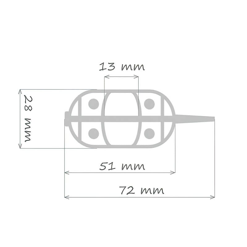 METHOD FEEDER ŠERYKLĖLĖS KOMPLEKTAS - Image 2