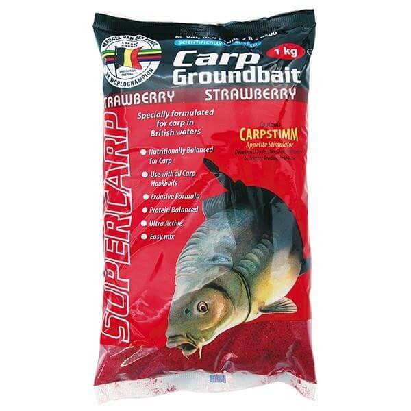 Braškinis jaukas karpiams | VDE - Supercarp Strawberry