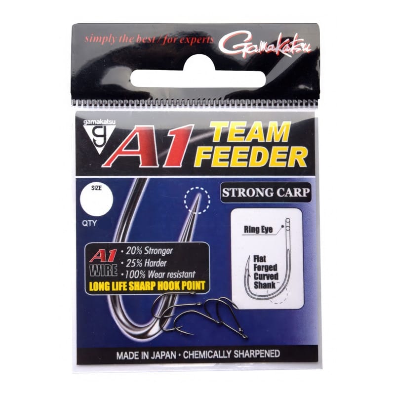 Gamakatsu A1 Team feeder strong Carp. Pakuote