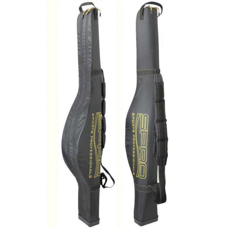 SPRO Semi-Hard Big Belly Rod Case. Pusiau kietas dvieju meskeriu deklas